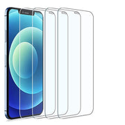 4PCS Protective Glass On For iPhone 17 16 15 14 13 12 11 Pro XR X XS Max Screen Protector For iPhone 7 8 6 Plus 12 13 Mini Glass