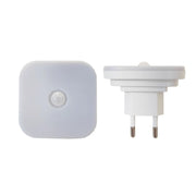 LED Night Wall Lamp Light With EU Plug Smart Motion Sensor Home Staircase Closet Aisle WC Bedside Lamp Hallway Pathway A11