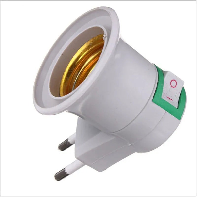 E27 EU Socket Adapter