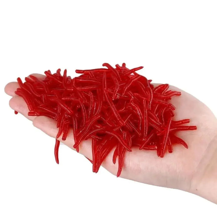 Realistic Bloodworm Fishing Lures