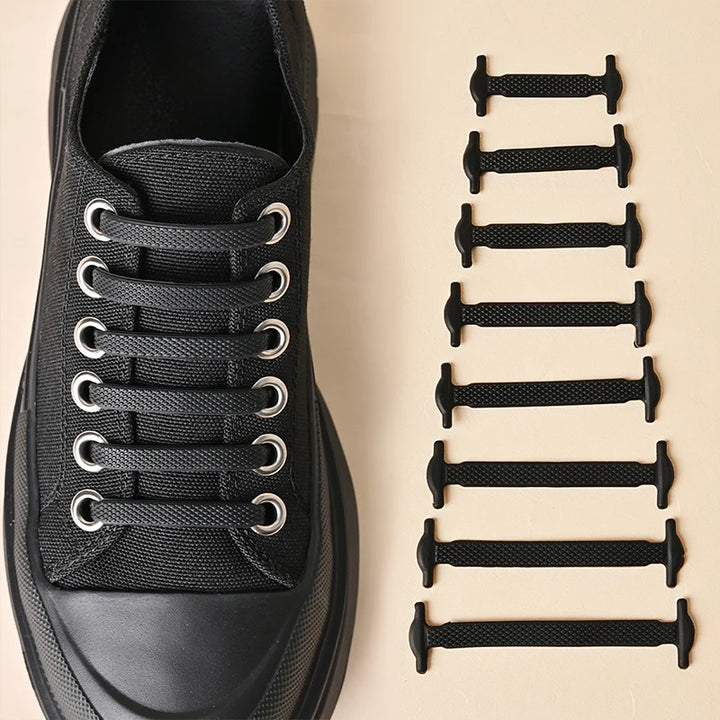Silicone No-Tie Shoelace Set
