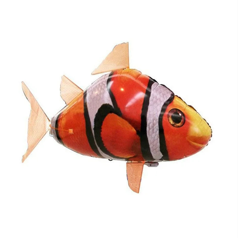 2.4G Remote control flying shark toy clown nemo fish balloon inflatable helium RC air plane flying saucer Wedding gift Decorate
