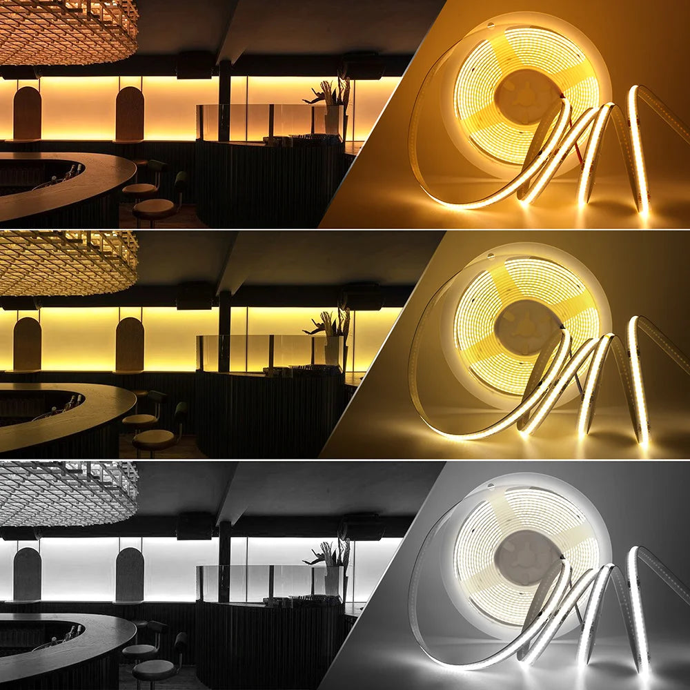 Flexible USB COB Light Strip