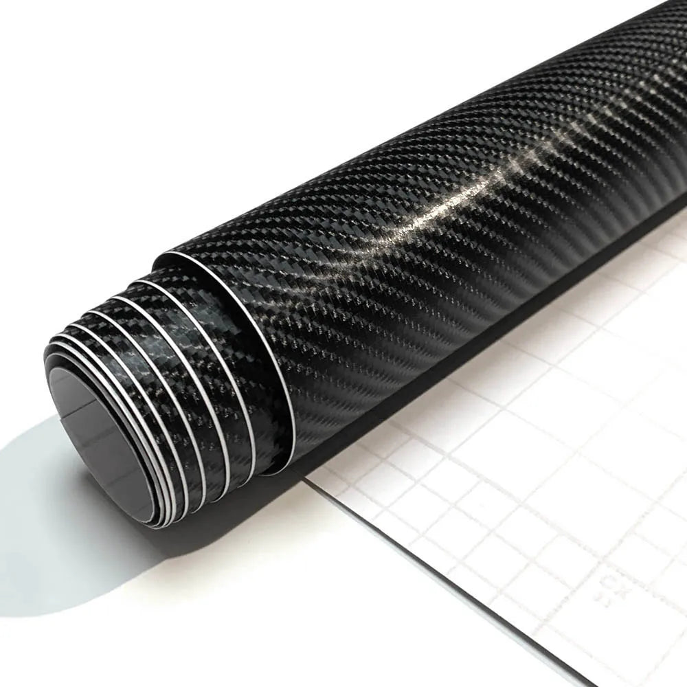 Carbon fiber vinyl wrap film for cars, view 12