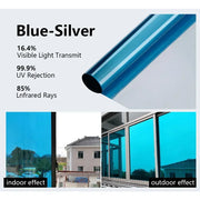 One-way mirror privacy window tint film, view 11