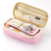 Creative Pencil Case Large Capacity Double Layers CPC Certification Safe Material School case Pouch Stationery for Girls