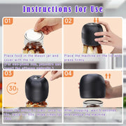Electric mason jar vacuum sealer, view 5