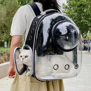 Transparent Space Capsule Breathable Portable Pet Carrier Backpack Carrying Bag for Dog Cat Puppy