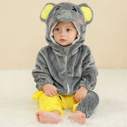 Baby Rompers Winter Kigurumi Lion Costume For Girls Boys Toddler Animal Jumpsuit Infant Clothes Pyjamas Kids Overalls ropa bebes