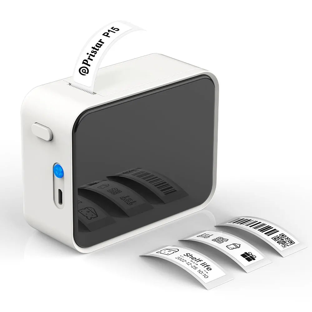 Wireless Bluetooth Label Printer Portable Thermal Printer Marklife P15 Inkless Labeling Machine Mini Label Maker P15 Sticker