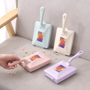 JJYY Handheld Carpet Sweeper Crumb Fur Brush Collector Roller Brush Home Pet Hair Remover Sofa Cleaning Dusting Brush