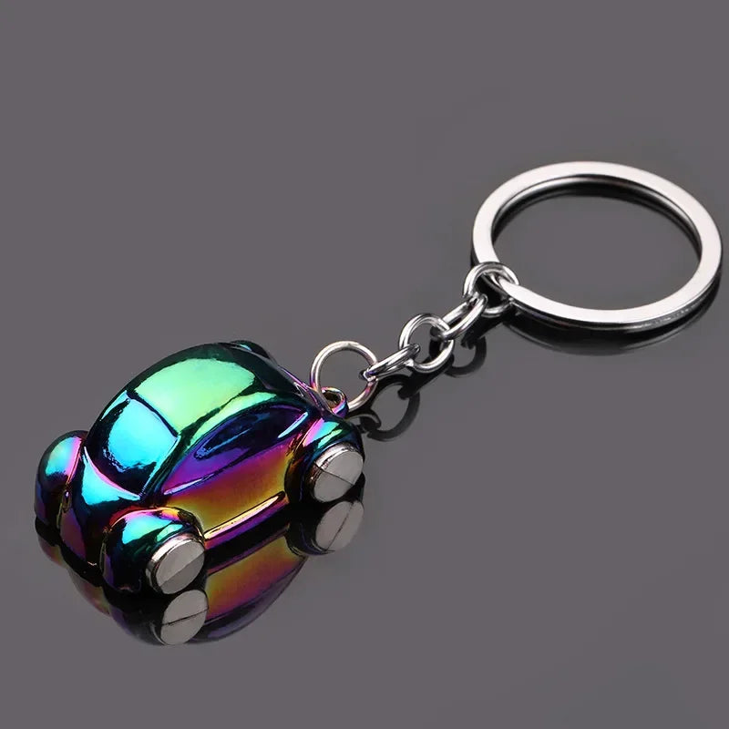 Creative Gear Head Keychain Speed Gearbox Keyring for Car Key Turbo Hub Brake Disc Pendant Shock Absorber Keys Holder Chain Ring