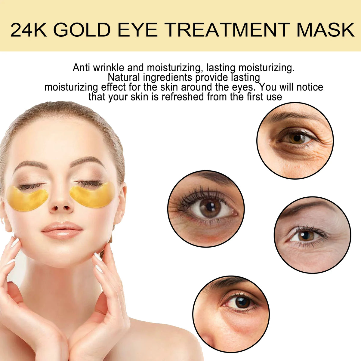 Gold Collagen Eye Patches - view 3