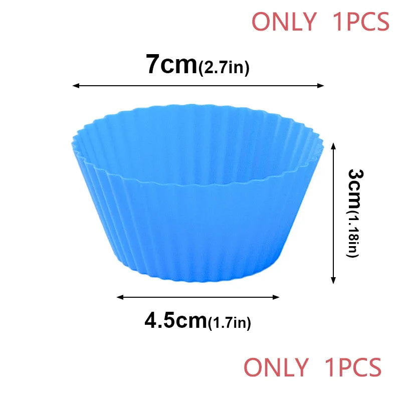 Reusable Silicone Cupcake Molds