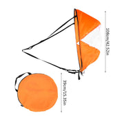 Foldable Transparent Kayak Sail - view 3