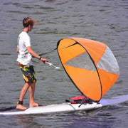 Foldable Transparent Kayak Sail