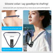 Silicone Magnetic Neck Halter Mobile Phone Holder for IPhone 16 15 14 13 for Huawei for Samsung FOR Xiaomi Selfie Stand Bracket