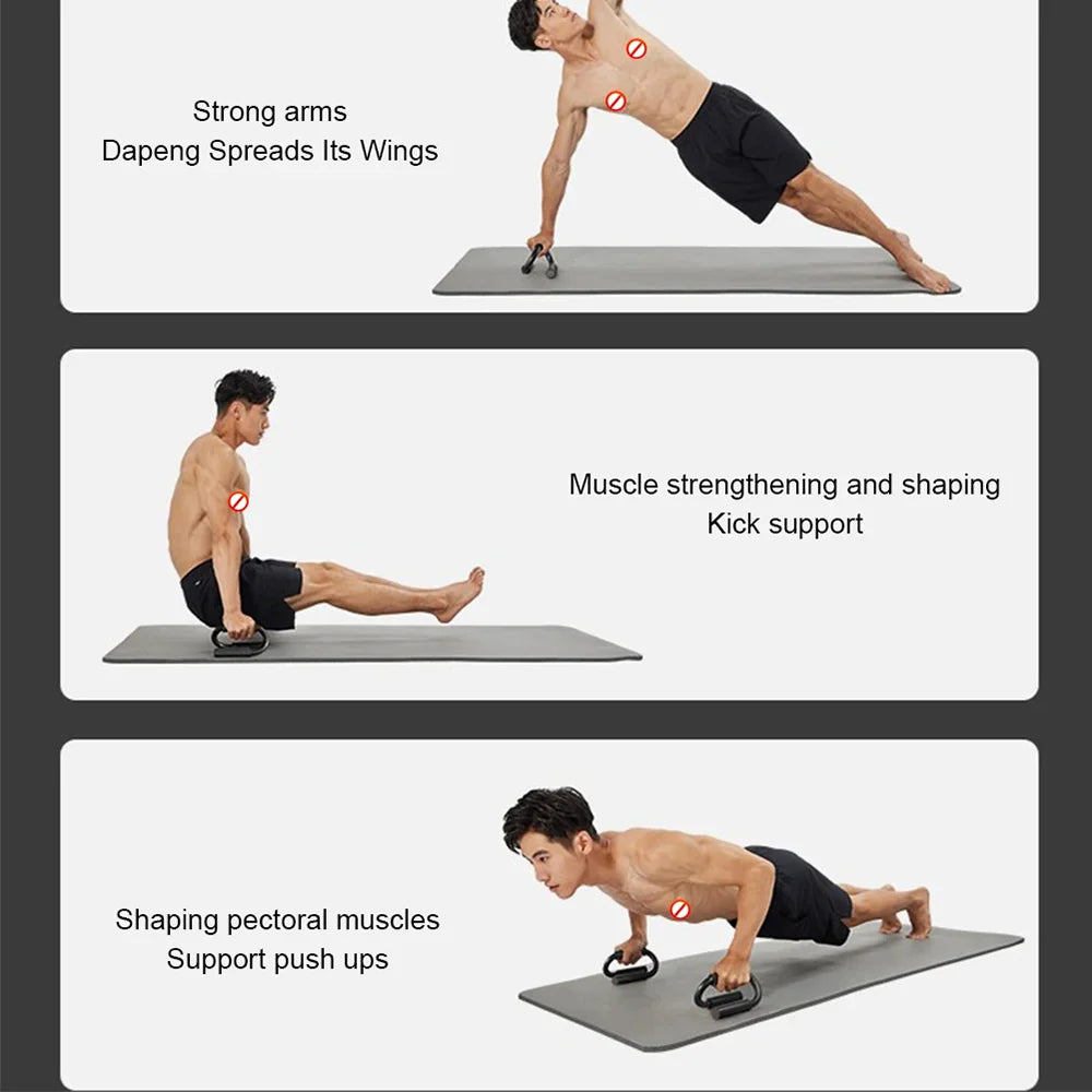 S-Shape Push-Up Training Handles - view 4