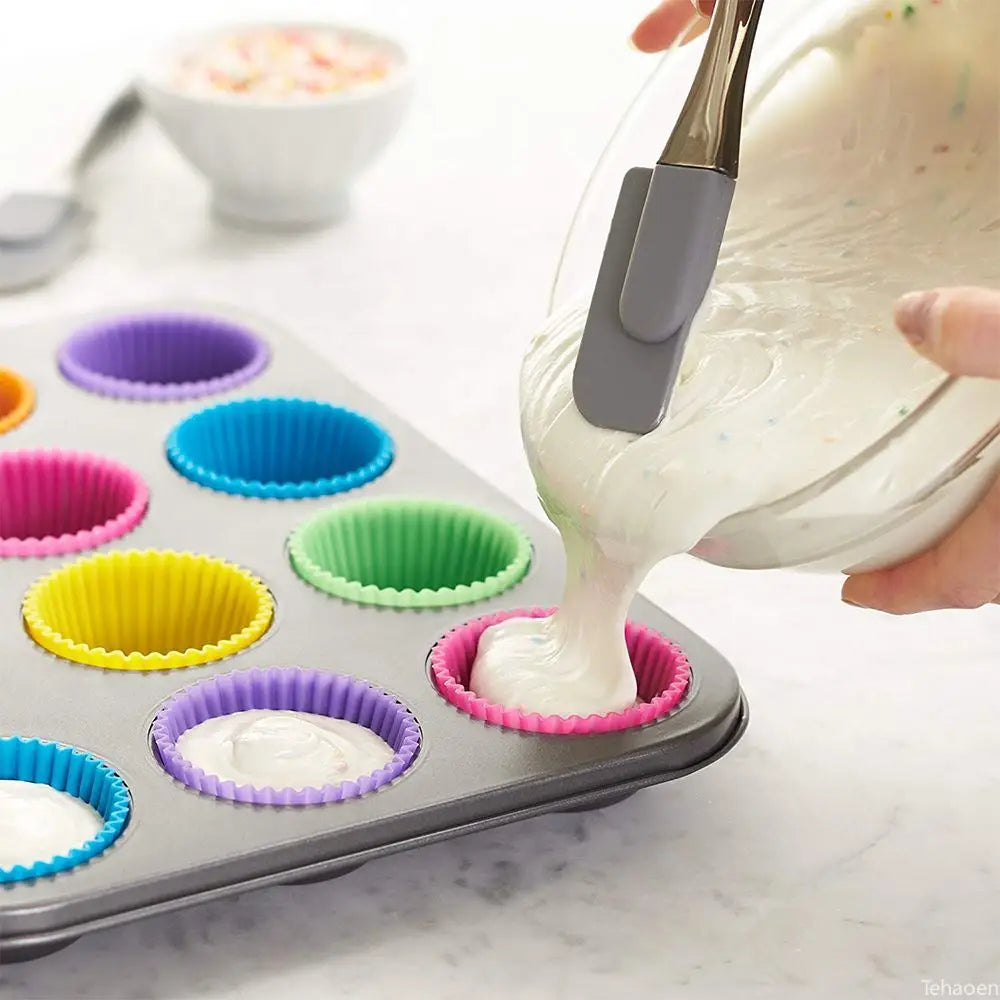 Reusable Silicone Cupcake Molds