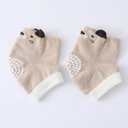 0-3 Years Cotton  Baby Knee Pad Girls Boys Anti-slip Knee Pads Newborn Protector Crawling Elbow Cushion Kid Leging Kneecaps