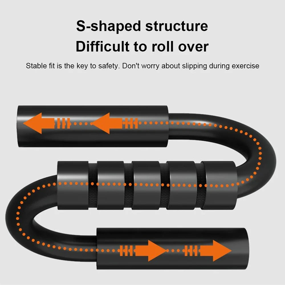 S-Shape Push-Up Training Handles - view 3