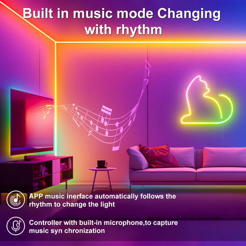 Bluetooth RGB Neon Strip - view 2