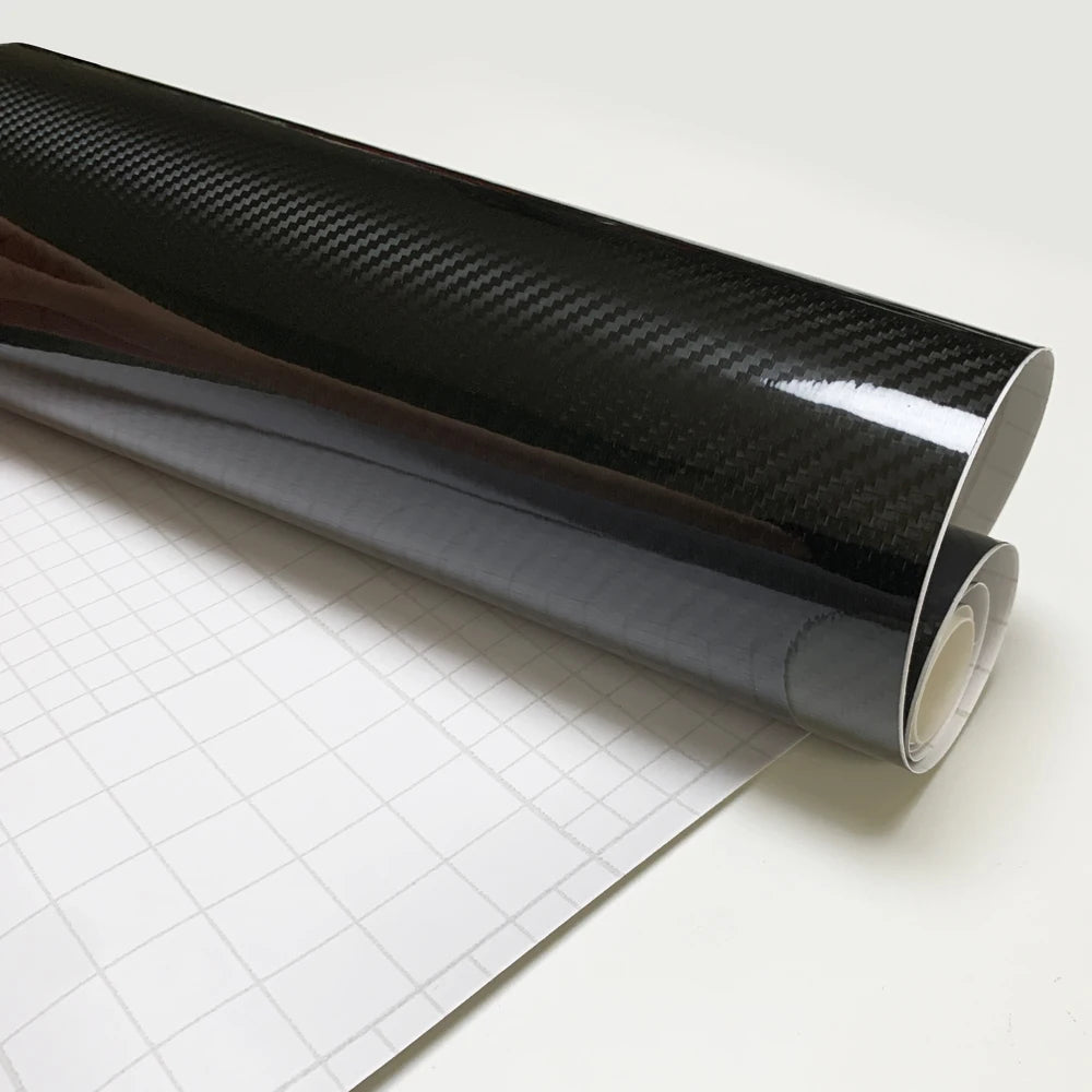 Carbon fiber vinyl wrap film for cars, view 9