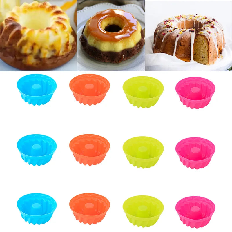 Reusable Silicone Cupcake Molds