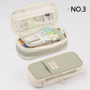 Creative Pencil Case Large Capacity Double Layers CPC Certification Safe Material School case Pouch Stationery for Girls