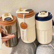 Intelligent Digital LED Temperature Display Coffee Cup Stainless Steel Thermo Bottle Keeps Cold and Heat Thermal Mug Sports Cup