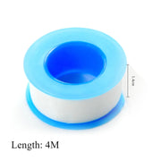 4M PTFE Water Pipe Tape Oil-free Sealing Tape Fitting Thread Seal Tape White Pipe Thread Seal Raw Material Tape Home Essential