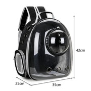 Transparent Space Capsule Breathable Portable Pet Carrier Backpack Carrying Bag for Dog Cat Puppy