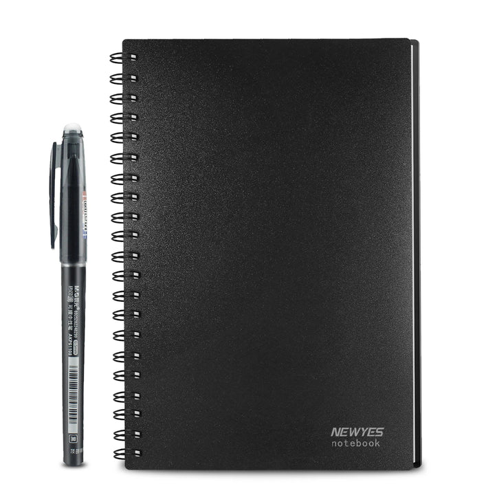 A6 Size Smart Reusable Erasable Notebook Microwave Wave Cloud Erase Notepad Note Pad Lined With Pen Save Paper