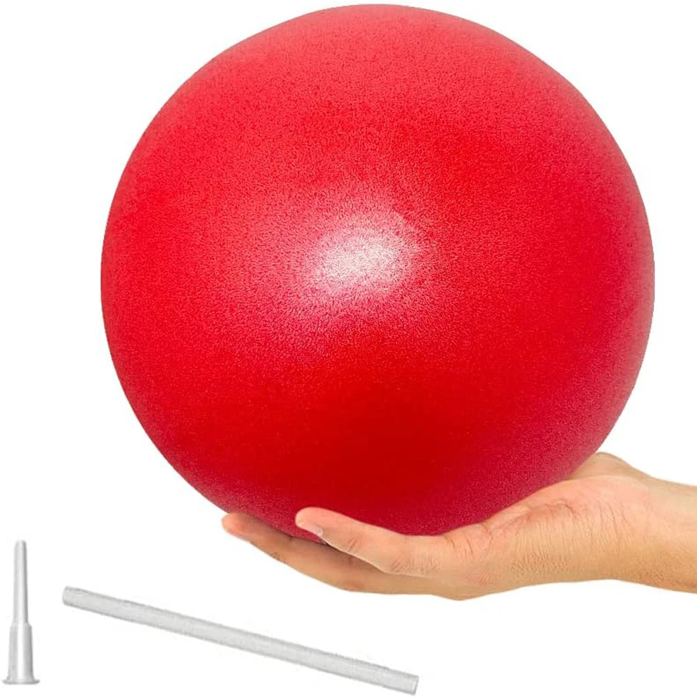 9 Inch Yoga Ball Mini Exercise Exercise Pilates Ball Sport Training Gym Anti Burst and Slip Resistant Balls Physical Therapy