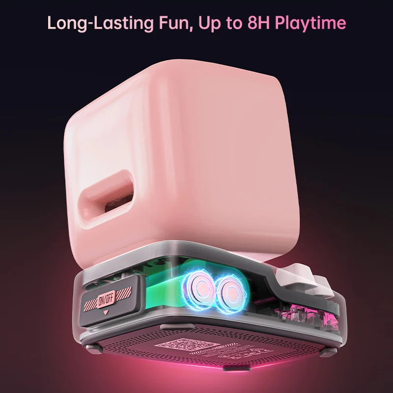 Divoom Ditoo-Pro Retro Pixel Art Bluetooth Portable Speaker Alarm Clock DIY LED Display Board, Cute Gift Home Light Decoration