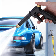 High-pressure garden hose jet nozzle spray gun, view 4