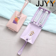 JJYY Handheld Carpet Sweeper Crumb Fur Brush Collector Roller Brush Home Pet Hair Remover Sofa Cleaning Dusting Brush