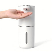 Intelligent Sensor Multi-Speed Contact-Free Wall-Mounted Vertical Hand Sanitizer Bubble Machine Rechargeable Soap Dispenser