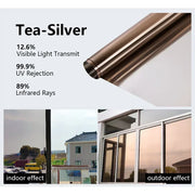 One-way mirror privacy window tint film, view 14