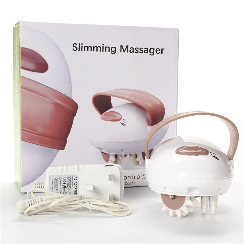 3D Electric Drum Body Slimming Massager Roller Anti-Cellulite Massage Device Fat Burner Machine Loss Weight Tool Relieve Muscle