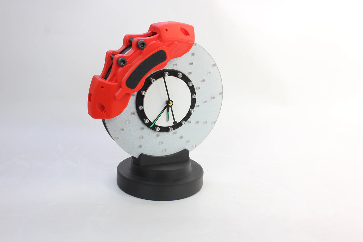 Brake disc and caliper LED desk lamp, view 9