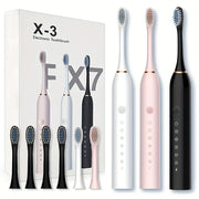 Six-Speed Automatic Electric Toothbrush Adult & Children's Universal Soft Bristle Charging Smart Toothbrush for All Ages