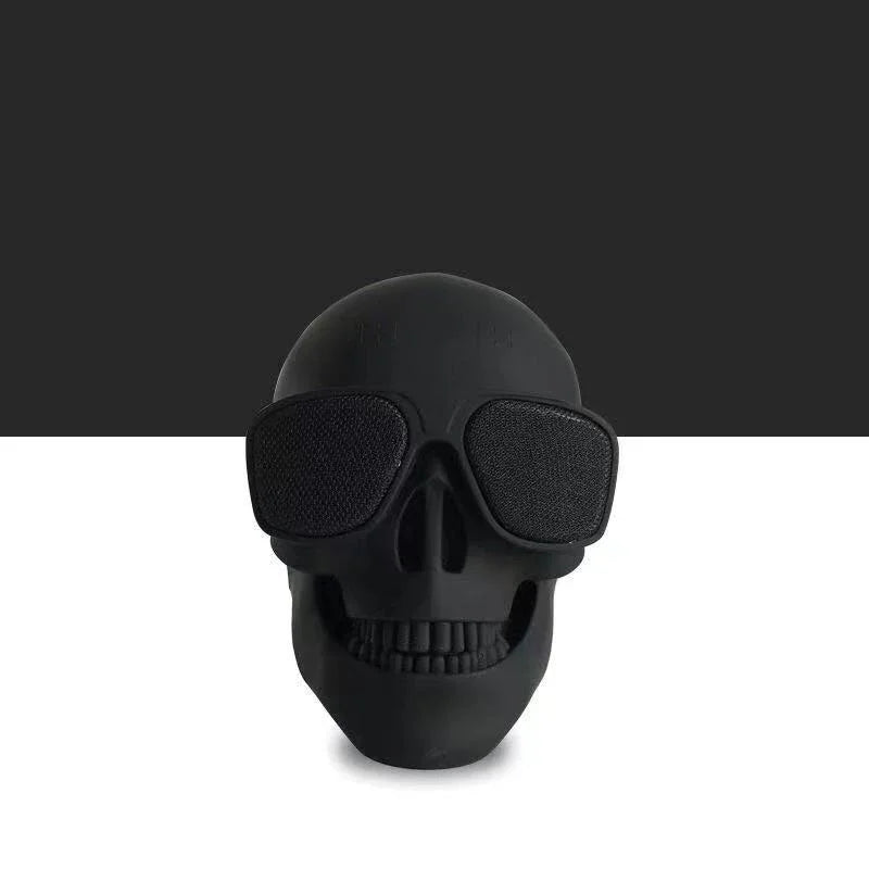 Wireless Bluetooth Skull Speaker Portablem Mini Larage Cool Stereo Sound Unique Enhanced Bass Speakers 5W Audio Music Player