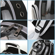 Transparent Space Capsule Breathable Portable Pet Carrier Backpack Carrying Bag for Dog Cat Puppy