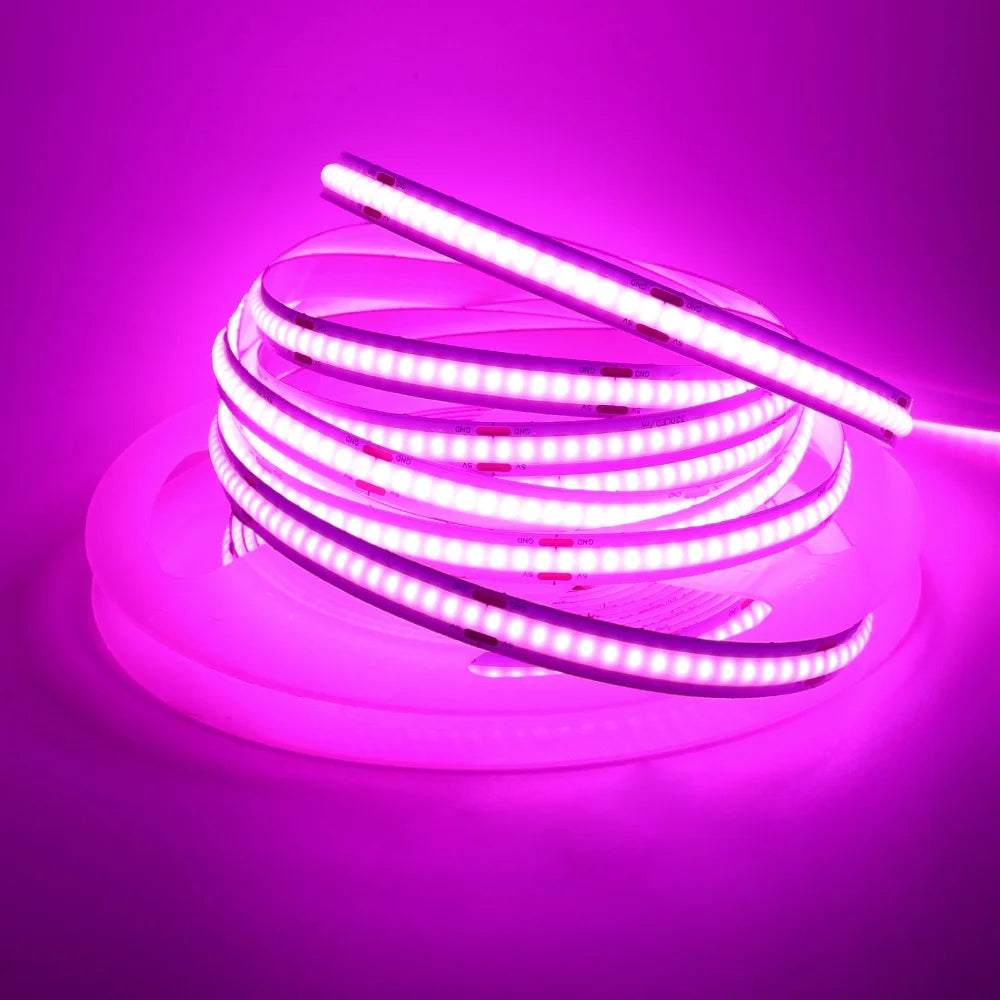 Flexible USB COB Light Strip