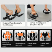 S-Shape Push-Up Training Handles - view 5