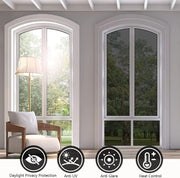 One-way mirror privacy window tint film, view 6