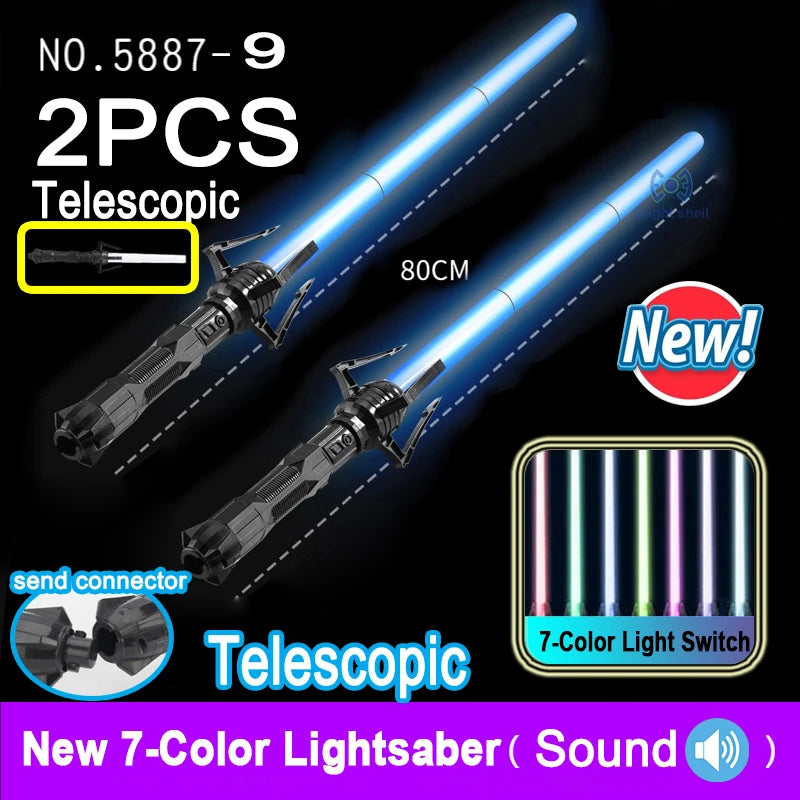 RGB Color-Changing Lightsaber Toy