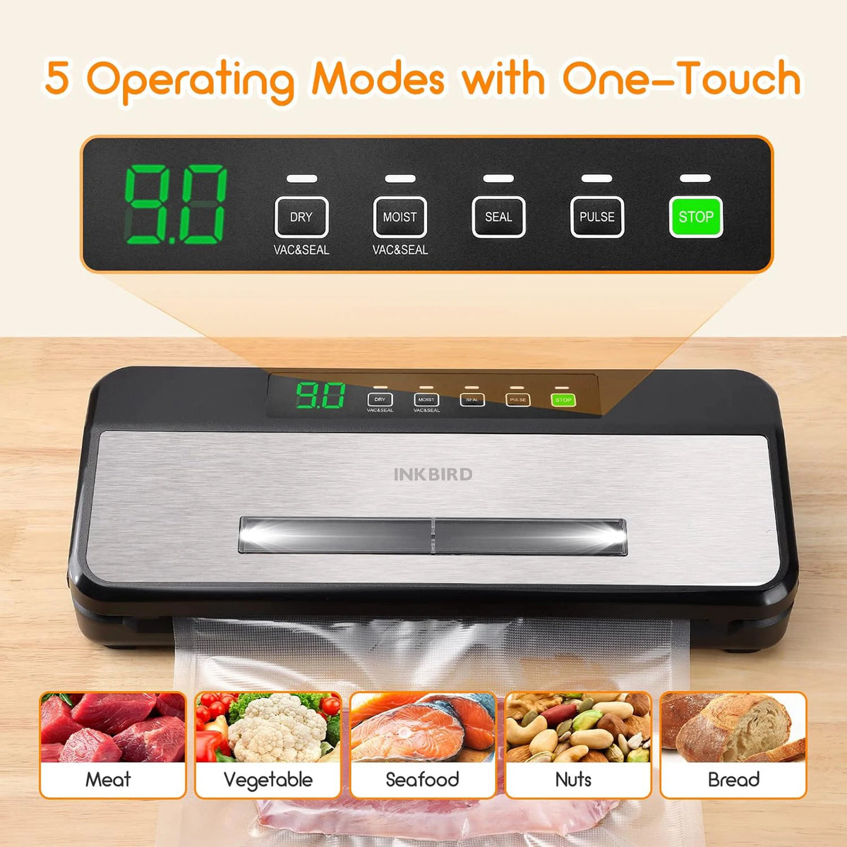 INKBIRD Vacuum Food Sealer