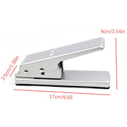 Guitar Pick Puncher DIY Guitar Pick Punch Maker Guitar Pick Punch Tool Guitar Pick Trimmer Heavy Duty for Make Own Guitar Picks
